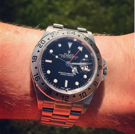 rolex 16570 is best rolex sports watch|Rolex 16570 on wrist.